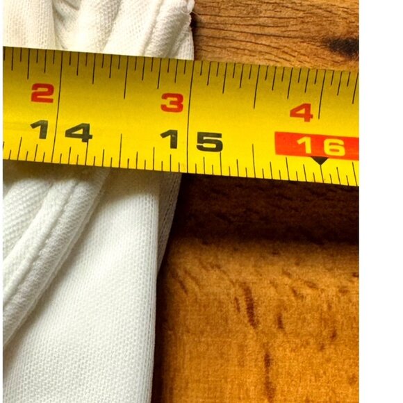 White Ruching Bodycon Corset Inspired Bodice Very Flattering Cocktail Dress XL - Picture 8 of 9